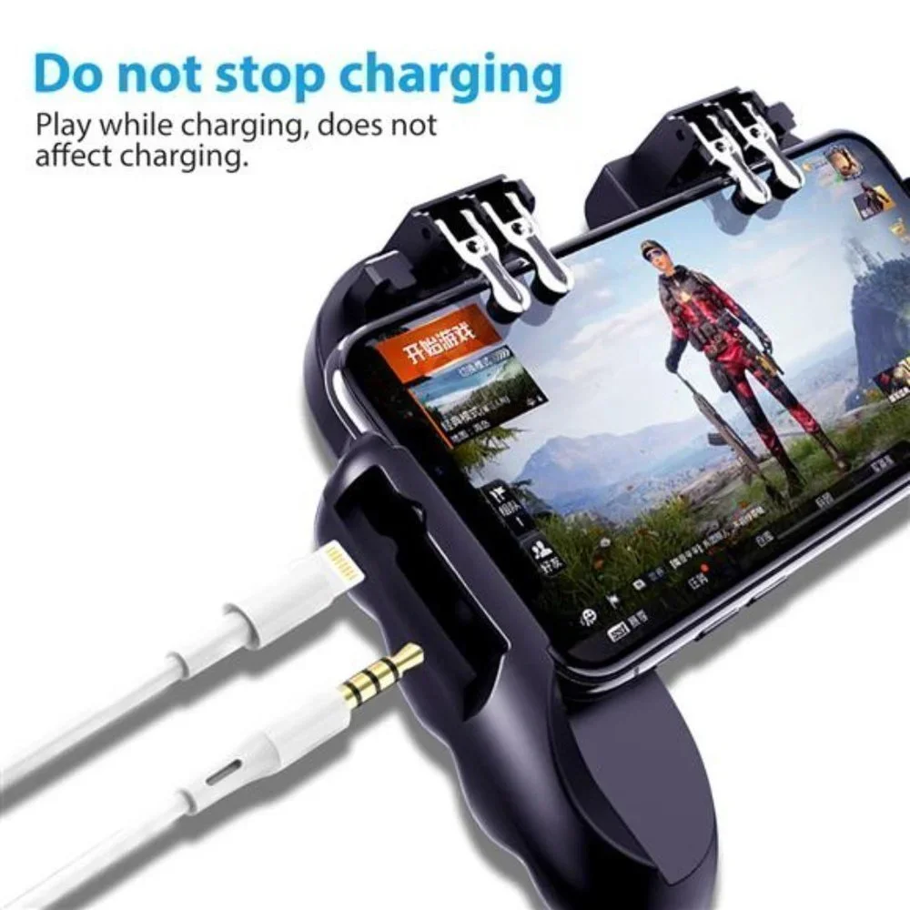 NEW Mobile Phone Game Controller +Cooling Fan for Android iOS